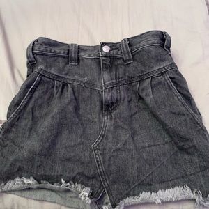 Free people Jean gray skirt size 25